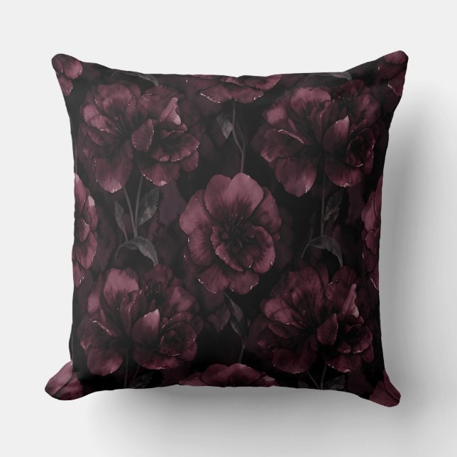 Midnight Bloom Mother’s Day Cushion (Front)