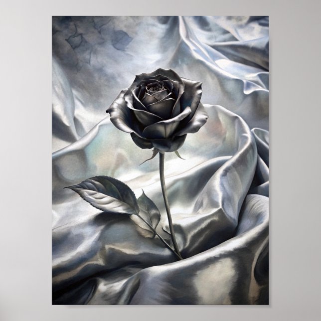 "Midnight Blossom" Poster (Front)