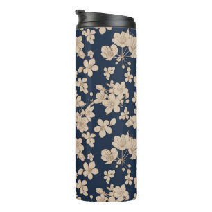 Midnight Blossoms Tumblers