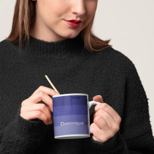 Midnight Blue Colour Shades Coffee Mug