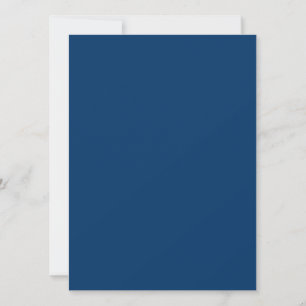 Midnight Blue Custom Invitation Card