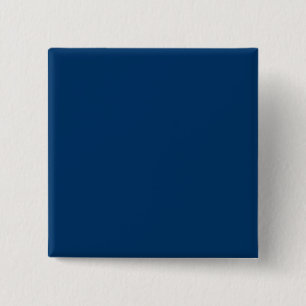 Midnight Blue Customisable Pin Button