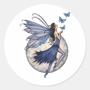 Midnight Blue Fairy Stickers