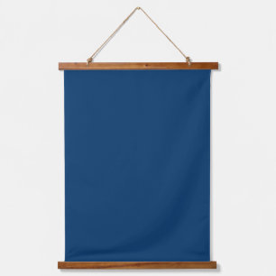 Midnight Blue Hanging Wall Tapestry