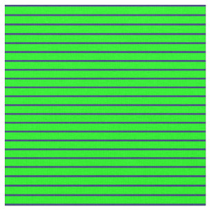 Midnight Blue & Lime Pattern of Stripes Fabric