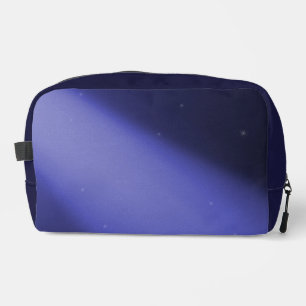 Midnight blue twilight moonlight ombre effect dopp kit