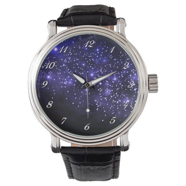 Midnight Blue Twilight Wrist Watch (Front)