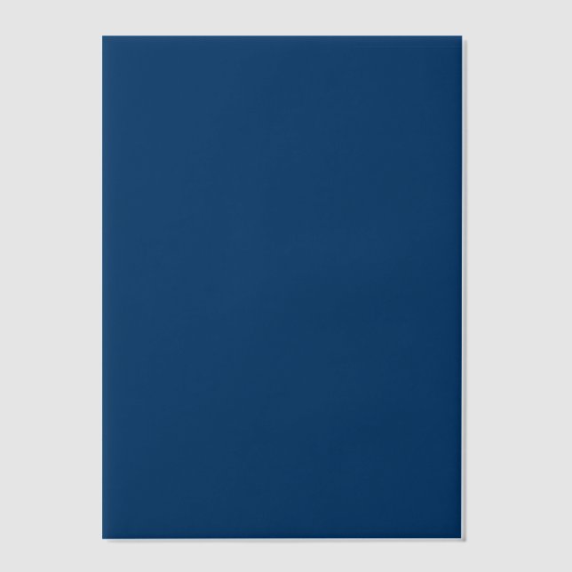 Midnight Blue Vellum Overlay – Elegant Invitations (Front)