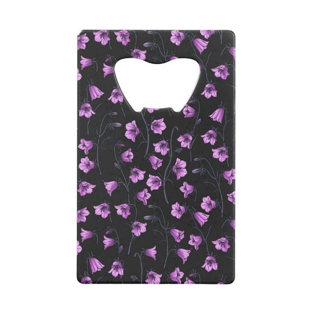 Midnight Bluebells, Harebells, Bellflowers 2 (Front)