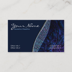 Midnight Bluez Business Card