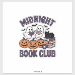 Midnight Book Club Halloween Reading Design_1