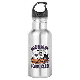 Midnight Book Club Halloween Reading Design_1 532 Ml Water Bottle