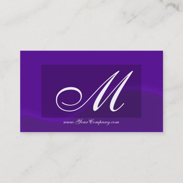 Midnight Business Card (Front)