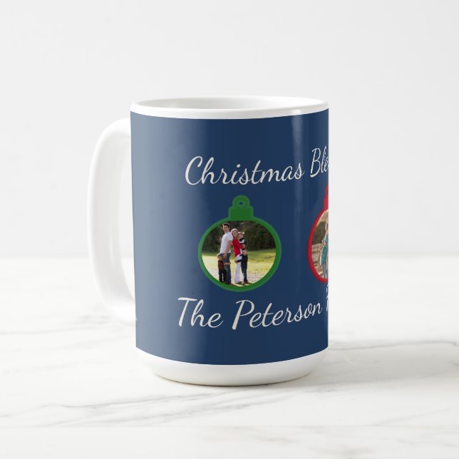 Midnight Candle Nativity Harmony Coffee Mug (Front Left)