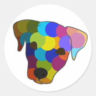 Midnight Classic Round Sticker