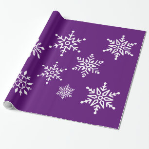 Midnight Clear - Snowflakes Wrapping Paper