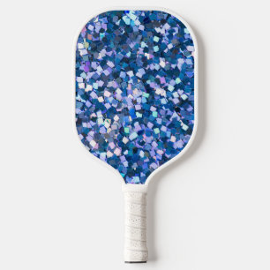 Midnight Confetti Shimmer Pickleball Paddle