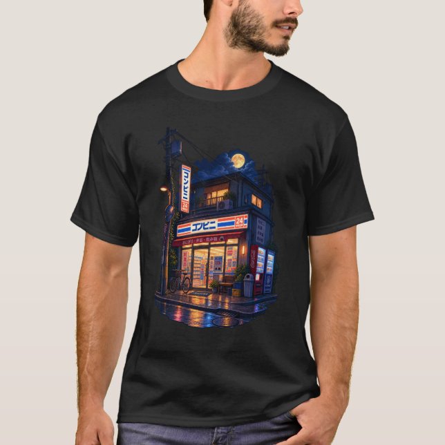 Midnight Convenience Store T-Shirt (Front)