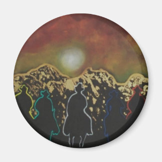 Midnight Cowboys Magnet