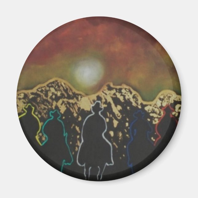 Midnight Cowboys Magnet (Front)
