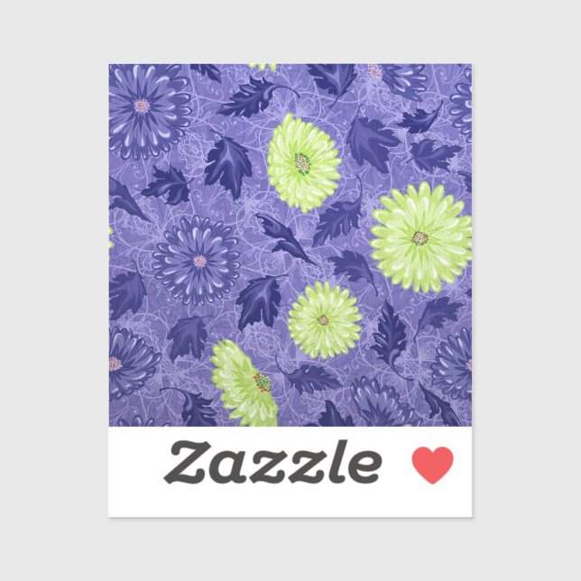 Midnight Daisy Garden (Sheet)