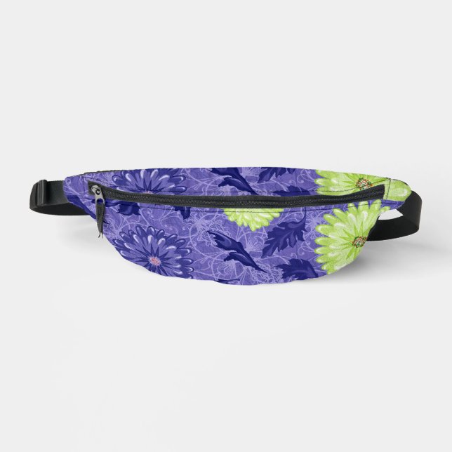 Midnight Daisy Garden Bum Bags (Front)
