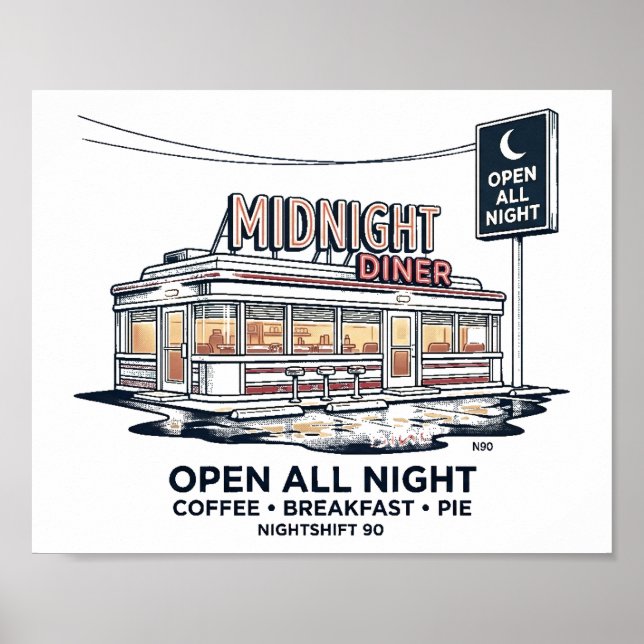 Midnight Diner Open All Night NIGHTSHIFT 90 Poster (Front)