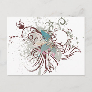 midnight elegance vector postcard