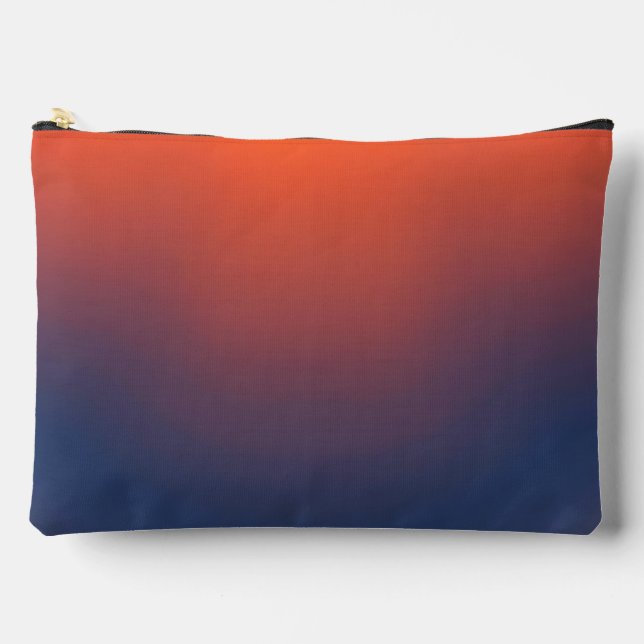 Midnight Ember Gradient Accessory Pouch (Front)