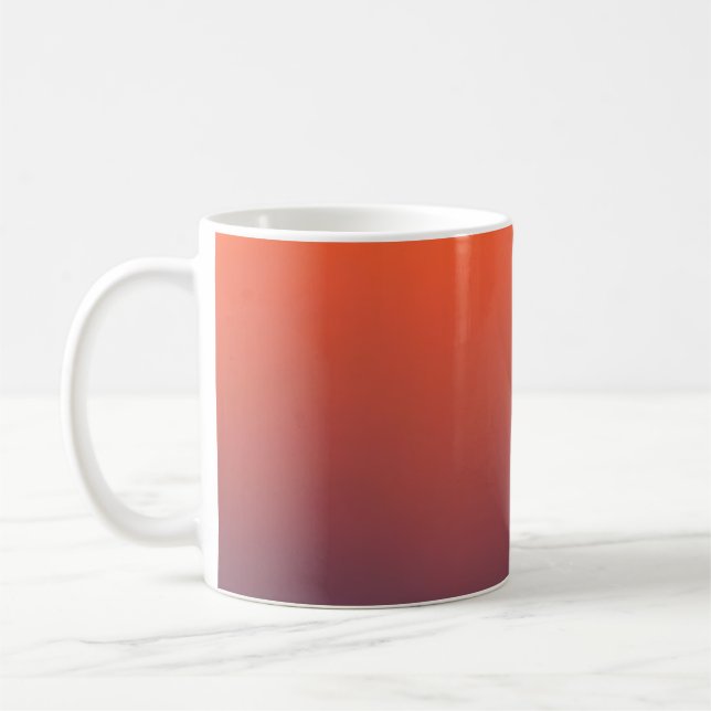 Midnight Ember Gradient Coffee Mug (Left)