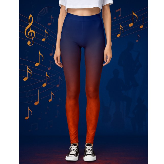 Midnight Emberfall Leggings (Creator Uploaded)