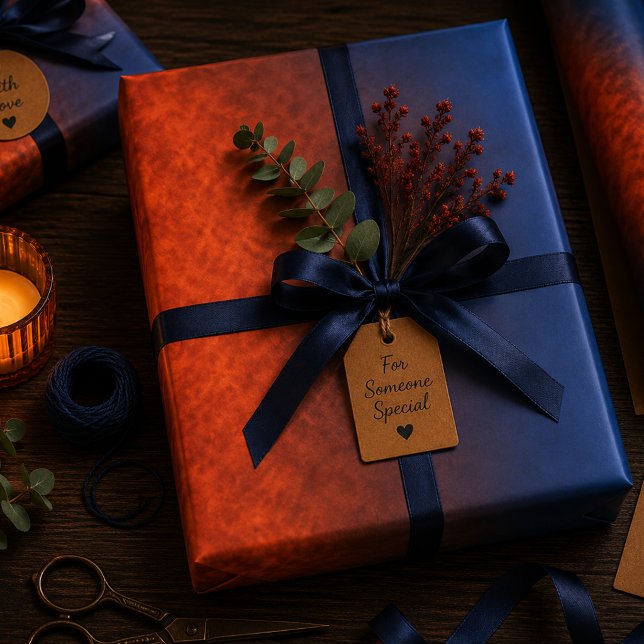 Midnight Emberfall Wrapping Paper Sheet (Creator Uploaded)