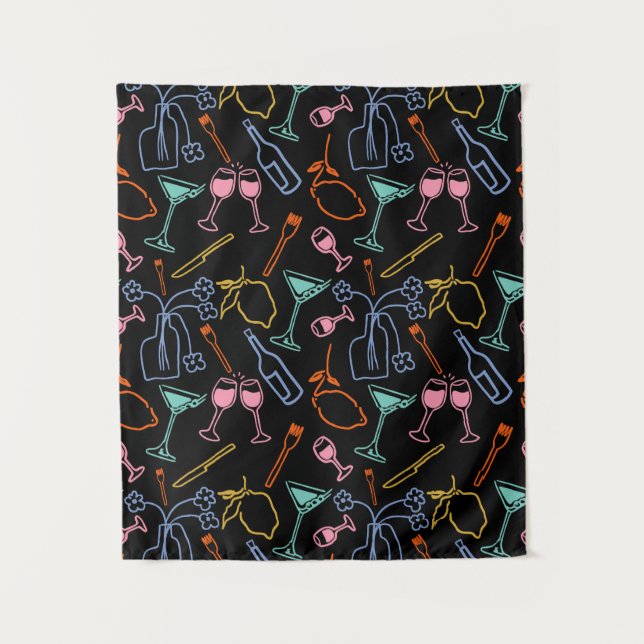 Midnight Feast Tapestry (Front)