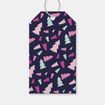 Midnight Festive Forest Gift Tag