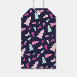 Midnight Festive Forest Gift Tag
