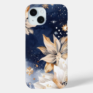Midnight Floral Elegance Phone Case