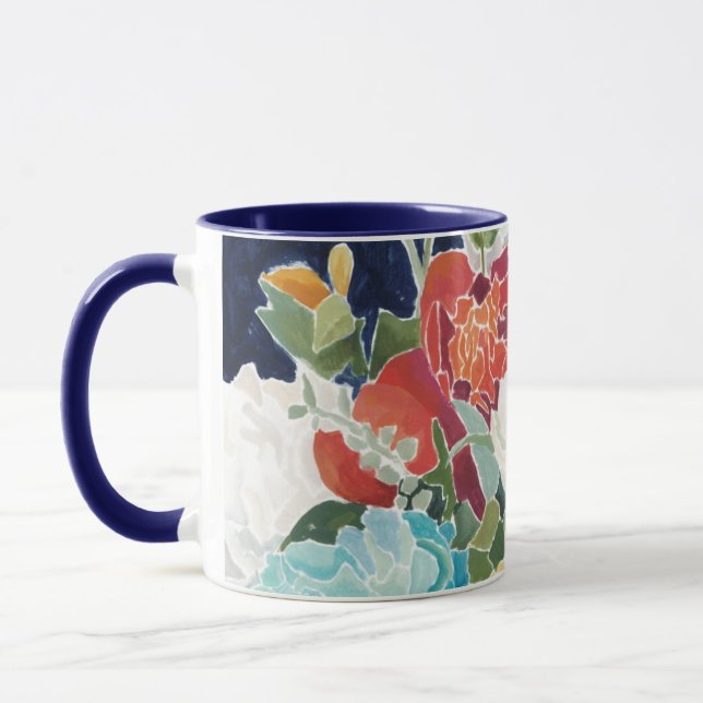 Midnight Florals I Mug (Left)
