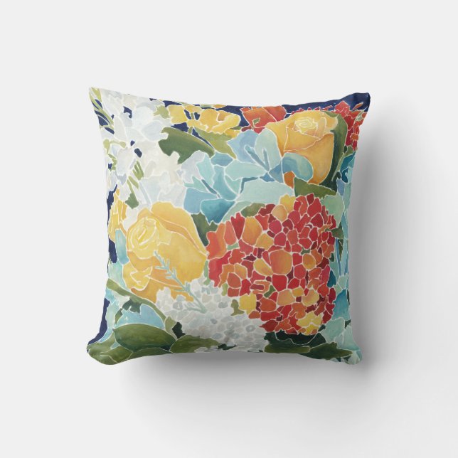 Midnight Florals II Cushion (Front)