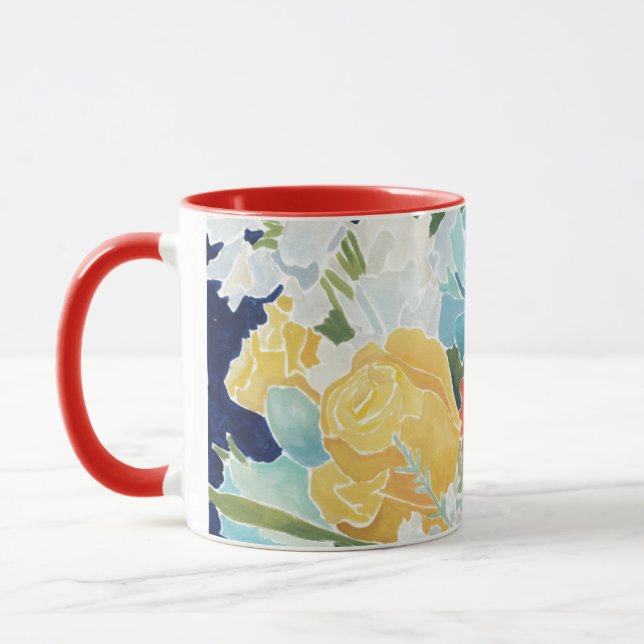Midnight Florals II Mug (Left)
