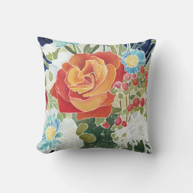 Midnight Florals IV Cushion (Front)