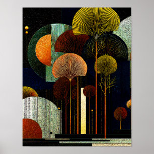 Midnight Forest  #11 - 4x5 Digital Download Poster