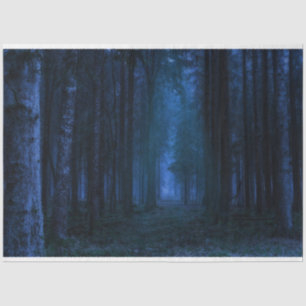 Midnight Forest Decoupage Tissue Paper