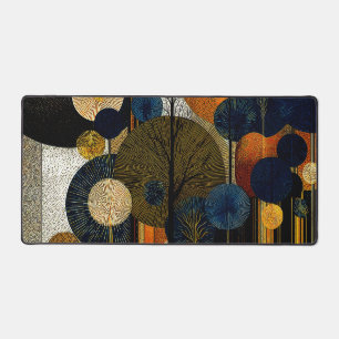 Midnight Forest on the Planet Mercury #1 Desk Mat