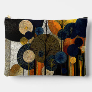 Midnight Forest on the Planet Mercury #1 Towel Accessory Pouch