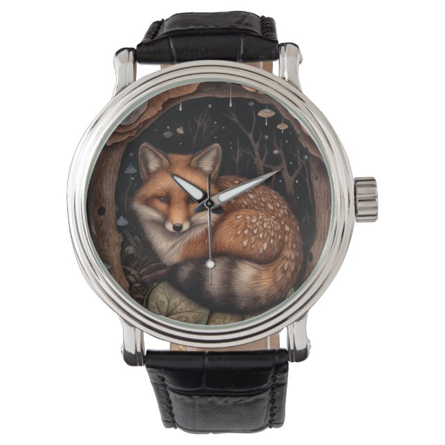 Midnight Fox Watch (Front)