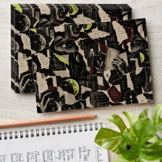 Midnight Fragments – Gothic Editorial Pattern Envelope