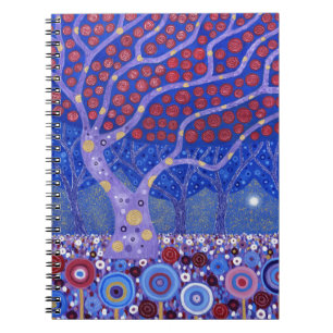 Midnight Garden 2010 Spiral Notebook