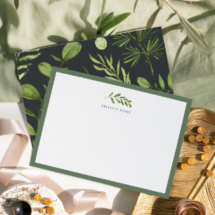 Midnight Garden Business Stationery Flat Card