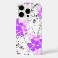 Midnight Garden Hawaiian Hibiscus Floral Violet