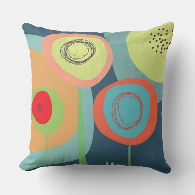 Midnight Garden - Images on both sides Cushion (Front)